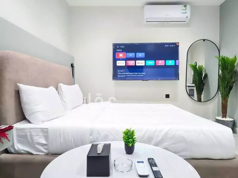 شقة 1 غرف في النرجس 10