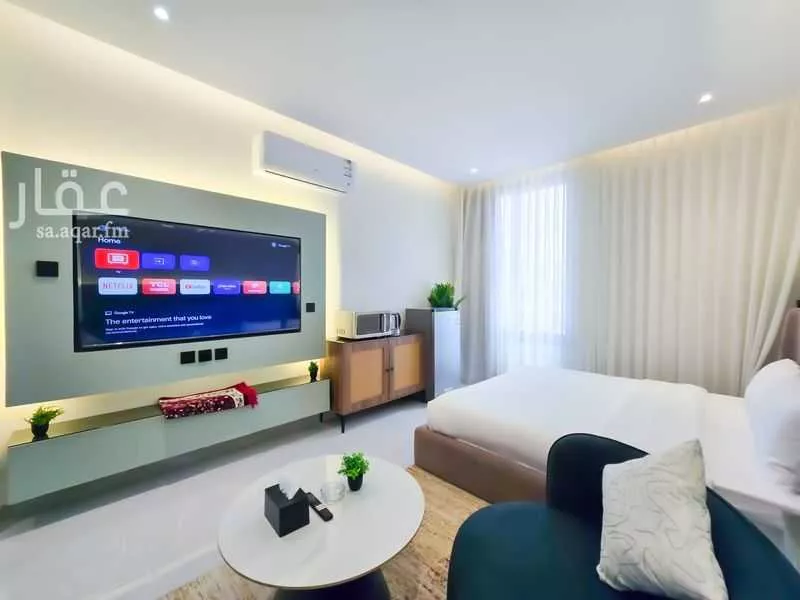شقة 1 غرف في النرجس 3