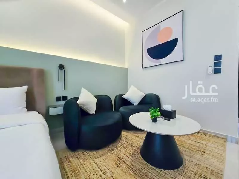 شقة 1 غرف في النرجس 8