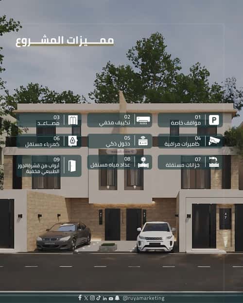 دور 3 غرف في النرجس 4