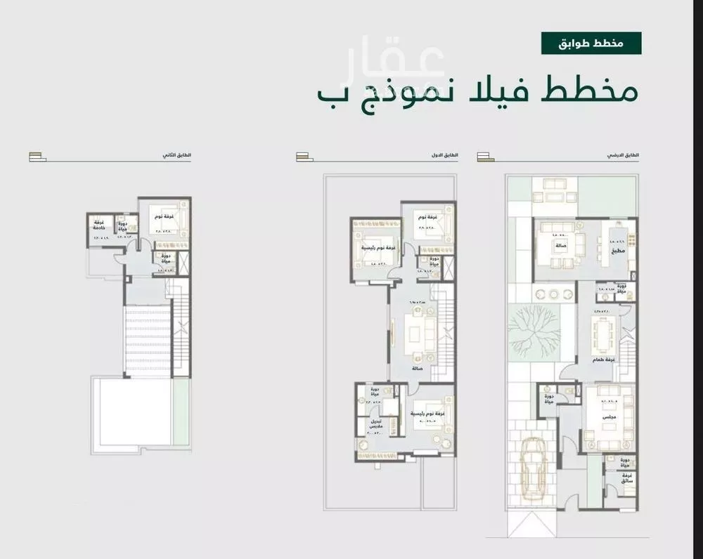 فيلا 4 غرف في العارض 30