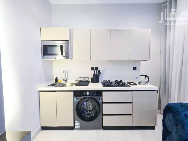 شقة 1 غرف في النرجس 5