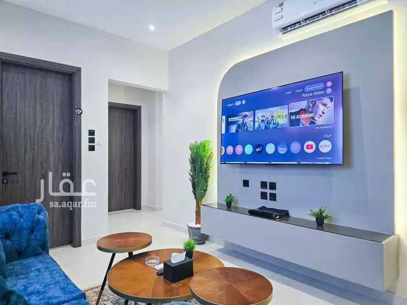 شقة 1 غرف في النرجس 7