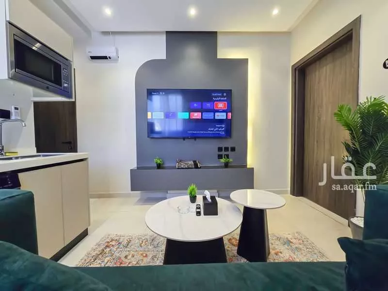 شقة 1 غرف في النرجس 3