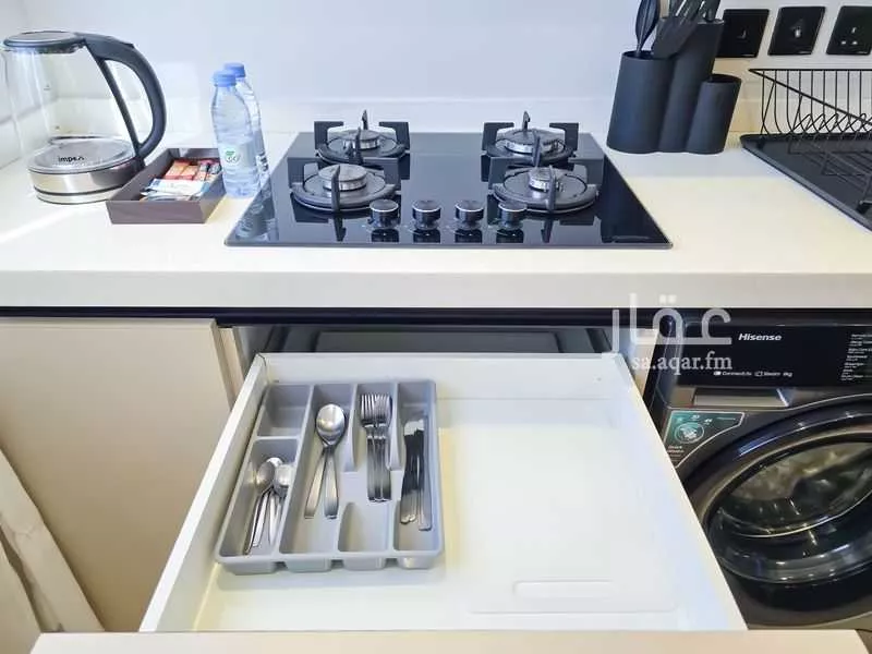 شقة 1 غرف في النرجس 22