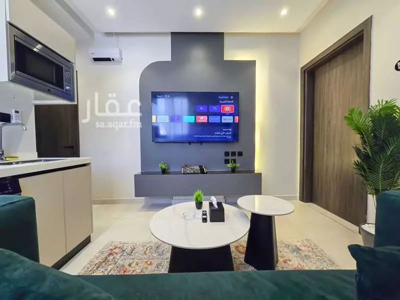 شقة 1 غرف في النرجس 7