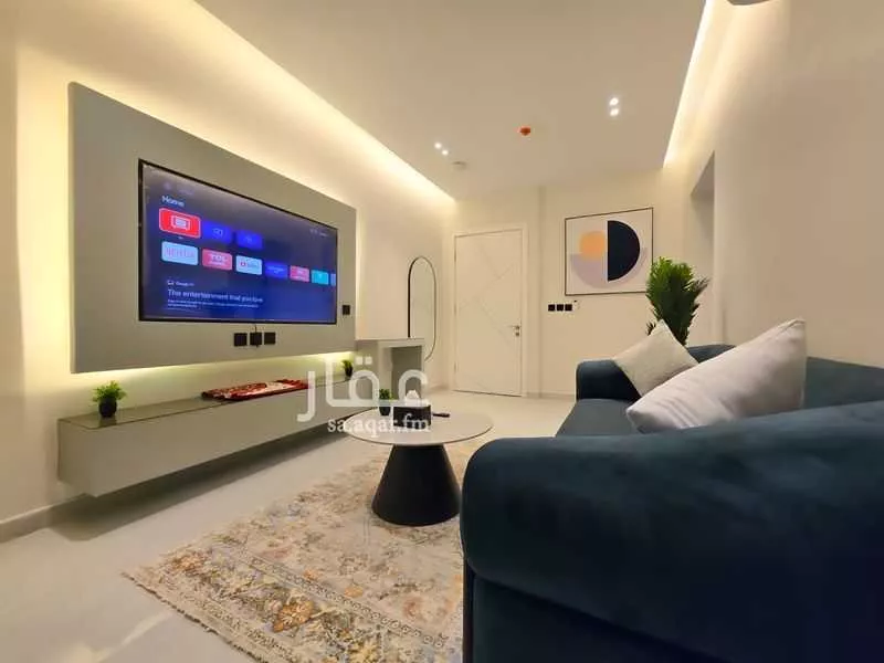 شقة 1 غرف في النرجس 4