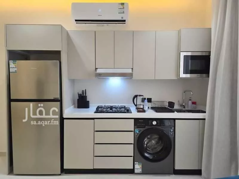 شقة 1 غرف في النرجس 4