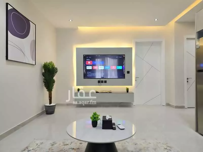 شقة 1 غرف في النرجس 7