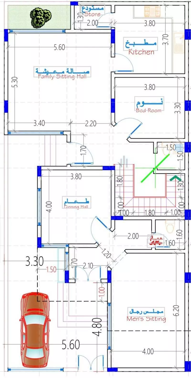 فيلا 6 غرف في الفاروق 8
