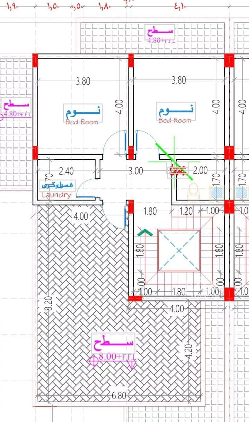 فيلا 6 غرف في الفاروق 10