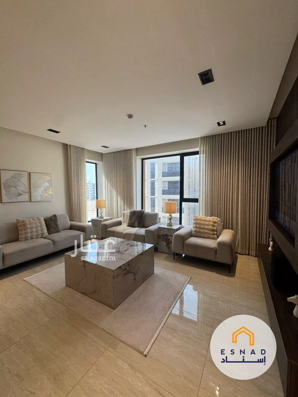 شقة 3 غرف في الحمرا 2