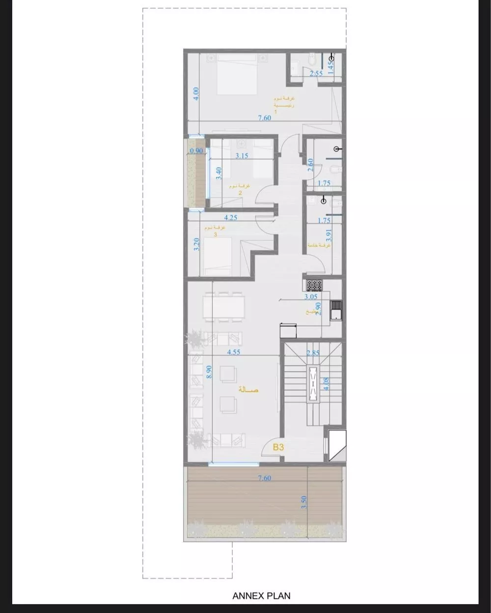 دور 2 غرف في العارض 5