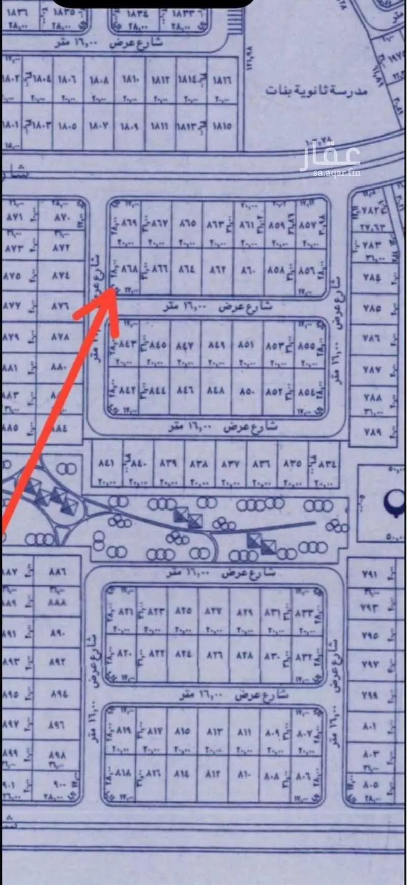 أرض 355 م² في الزمرد 7