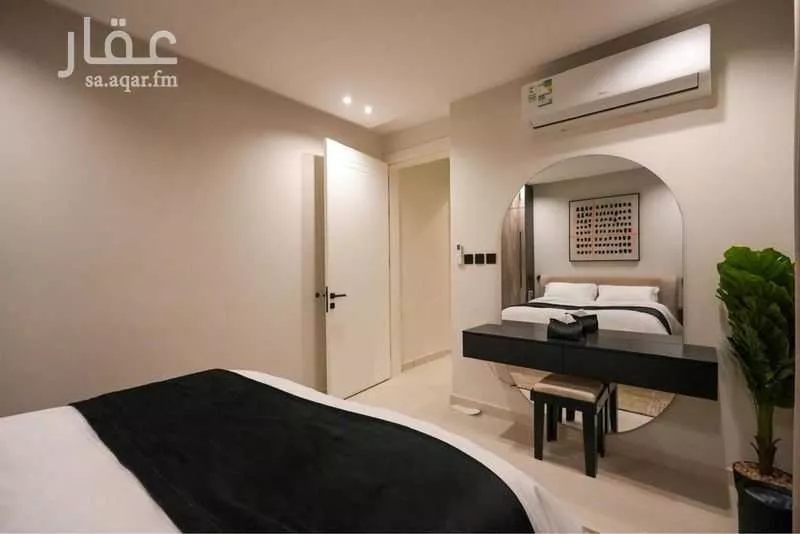 شقة 1 غرف في النرجس 6