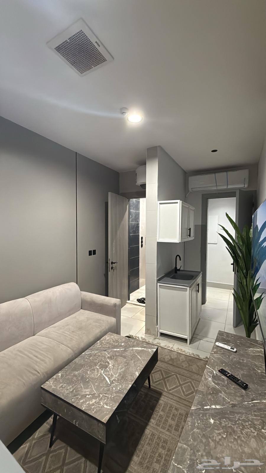 شقة 2 غرف في مشرفة 4