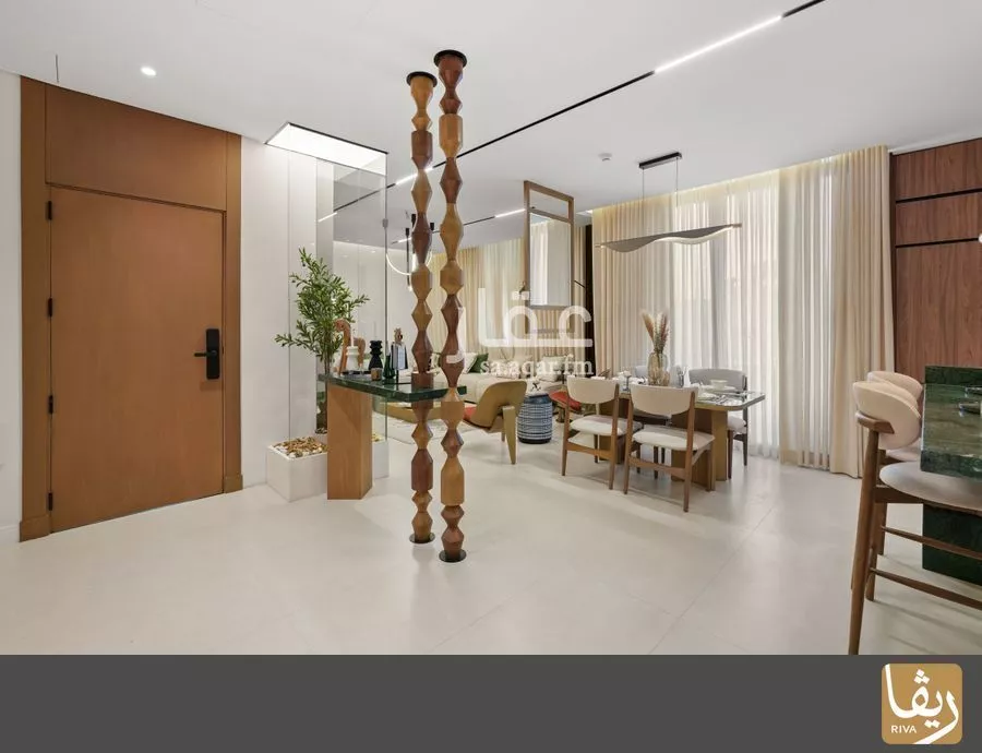 شقة 1 غرف في العقيق 2