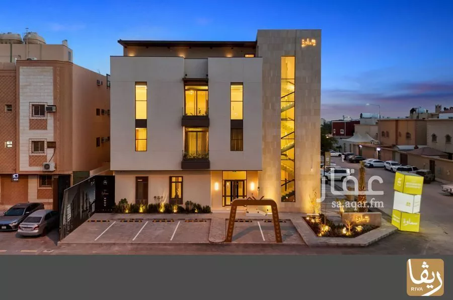 شقة 1 غرف في العقيق 3