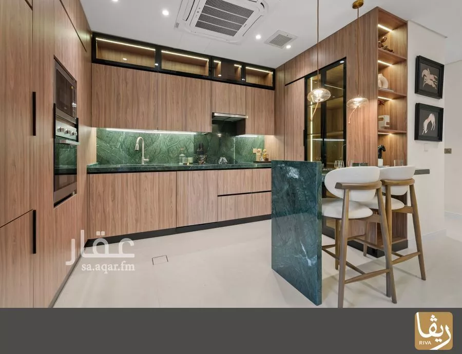 شقة 1 غرف في العقيق 7