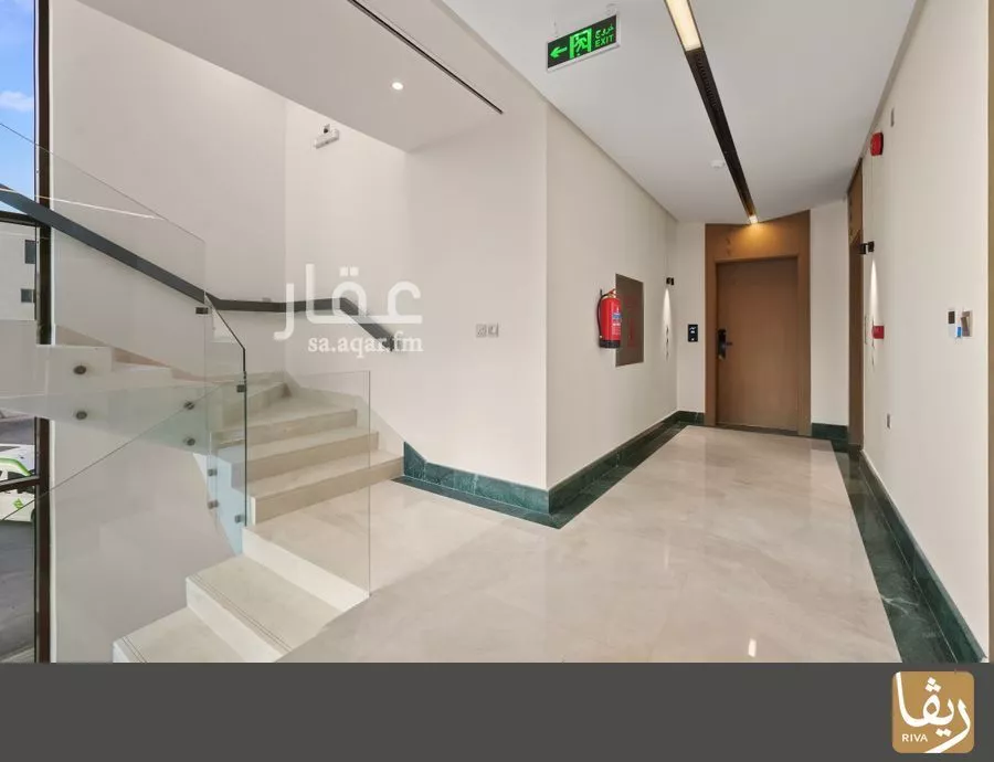 شقة 1 غرف في العقيق 8