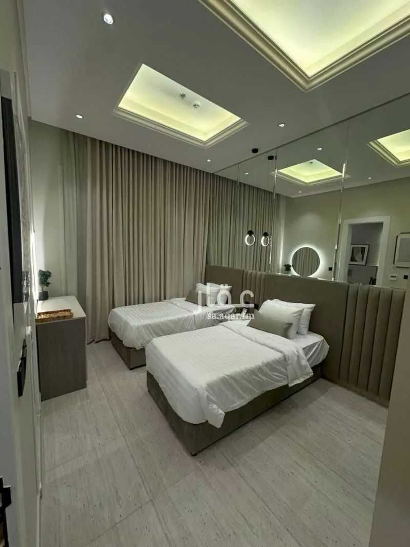 شقة 2 غرف في الملقا 5