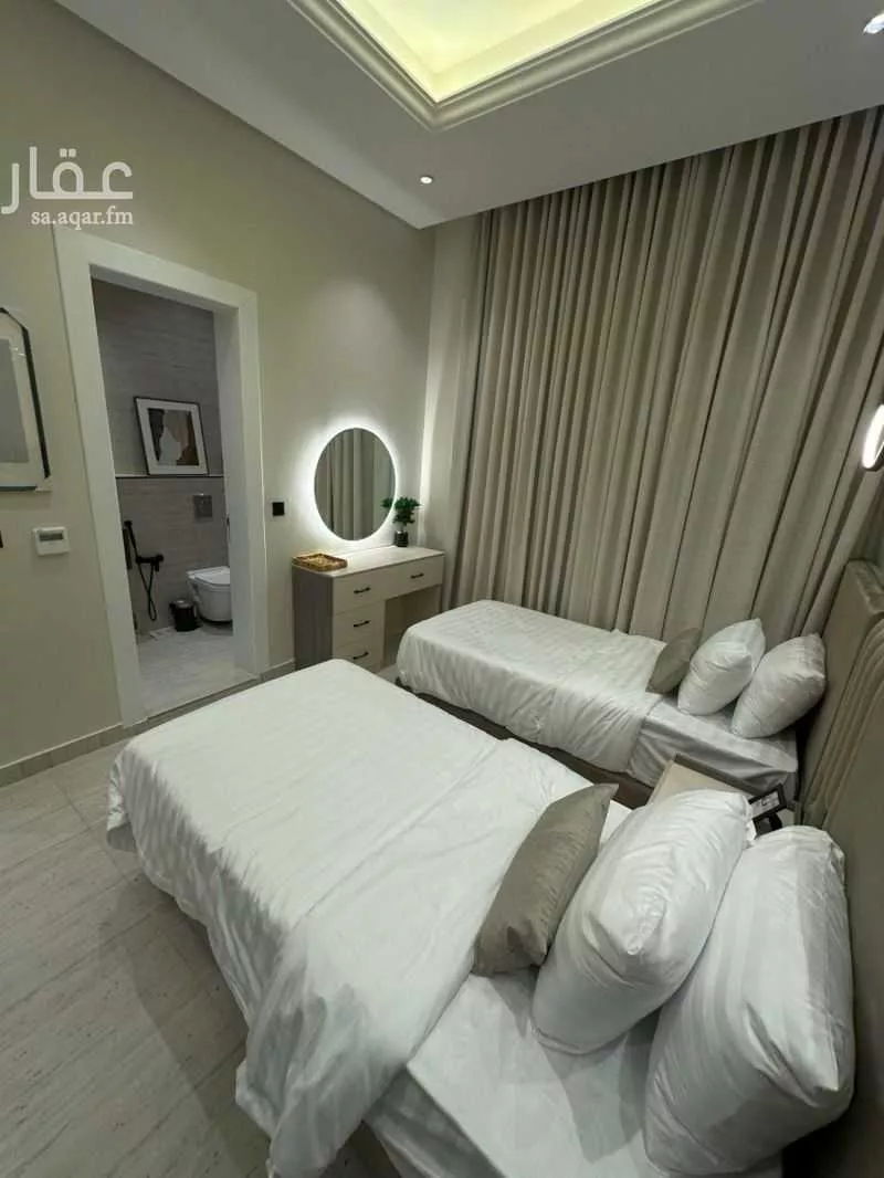 شقة 2 غرف في الملقا 6