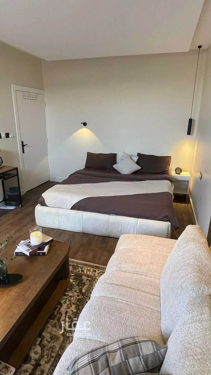 شقة 1 غرف في العقيق 4