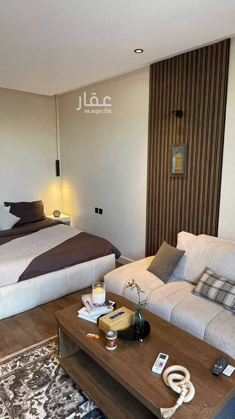 شقة 1 غرف في العقيق 10