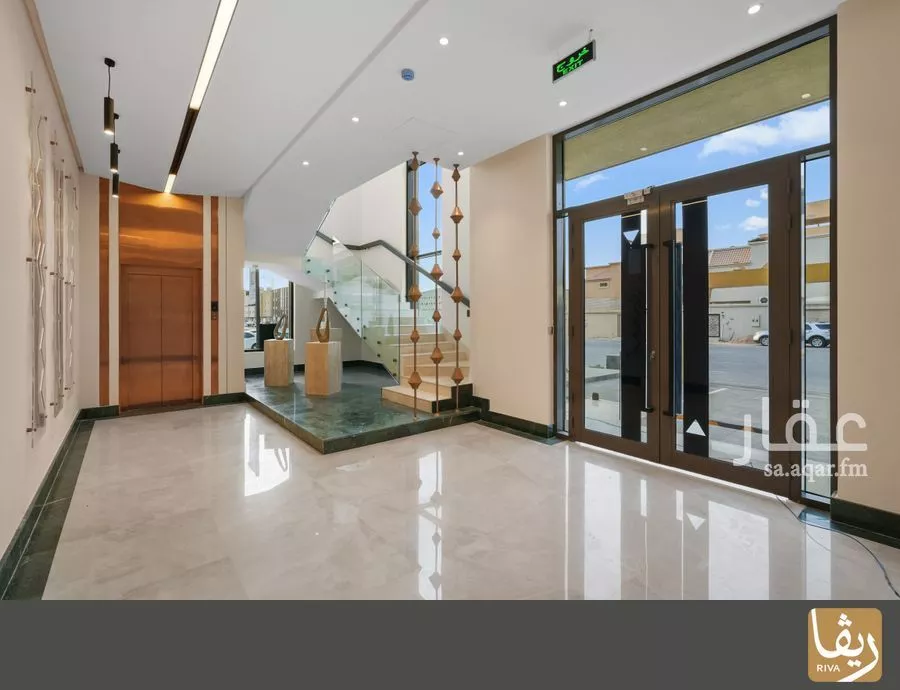 شقة 2 غرف في العقيق 12