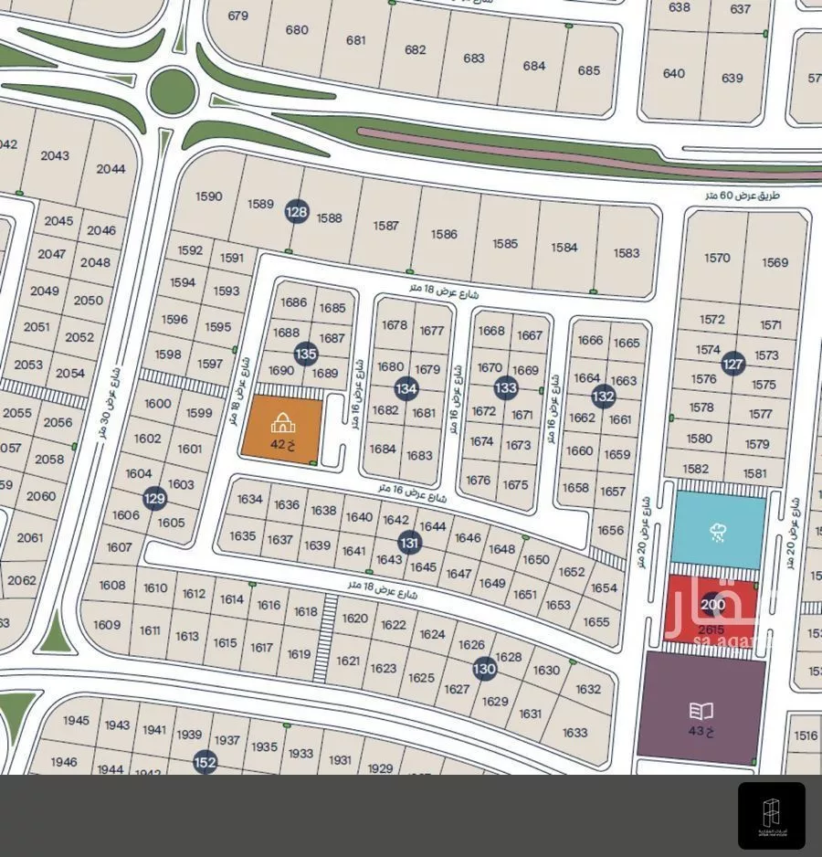 أرض 6310 م² في السيف 4