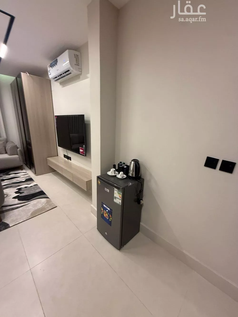 شقة 1 غرف في العقيق 5