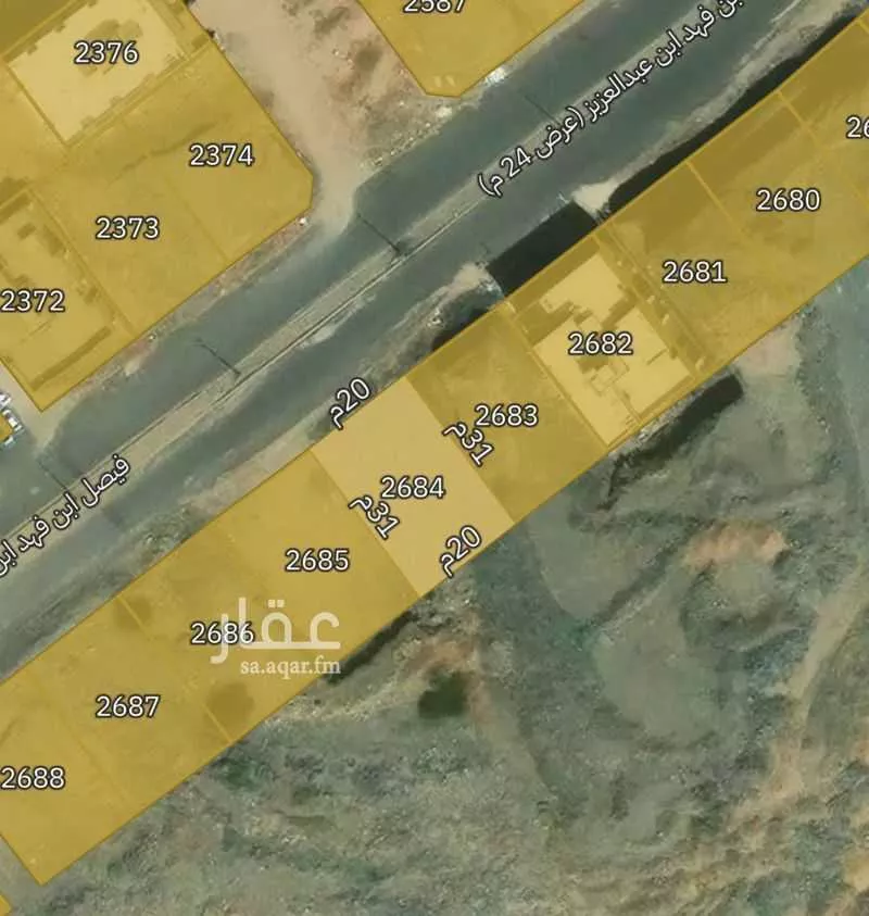 620 sqm land in King Fahd 4