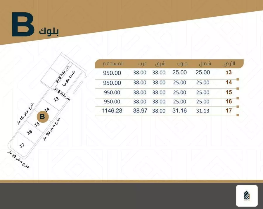 أرض 350 م² في الصدفة 2