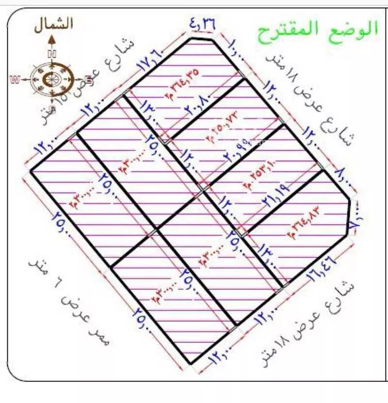 253 sqm land in An Nadhim 2