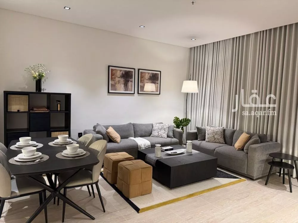 شقة 2 غرف في العقيق 3