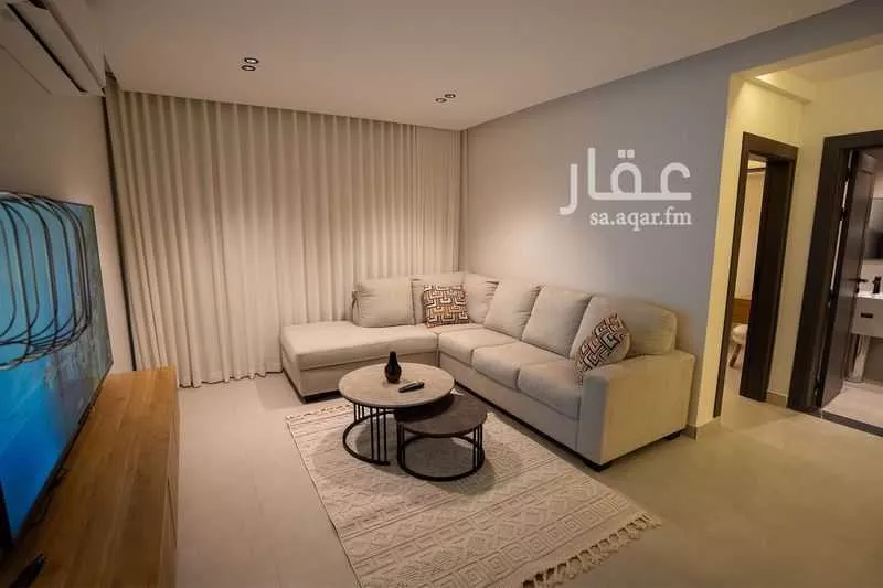 شقة 1 غرف في العقيق 13