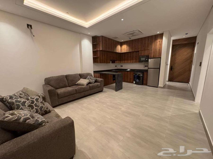 شقة 1 غرف في النرجس 4