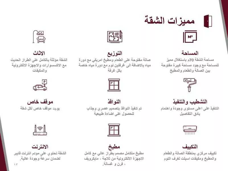 شقة 2 غرف في السلامة 8