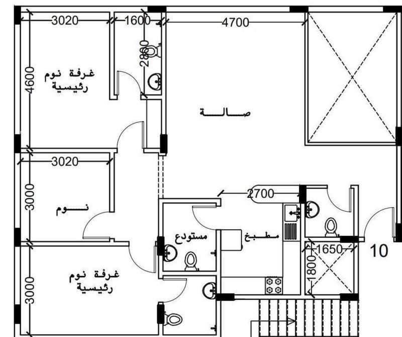 شقة 3 غرف في القيروان، الرياض 9