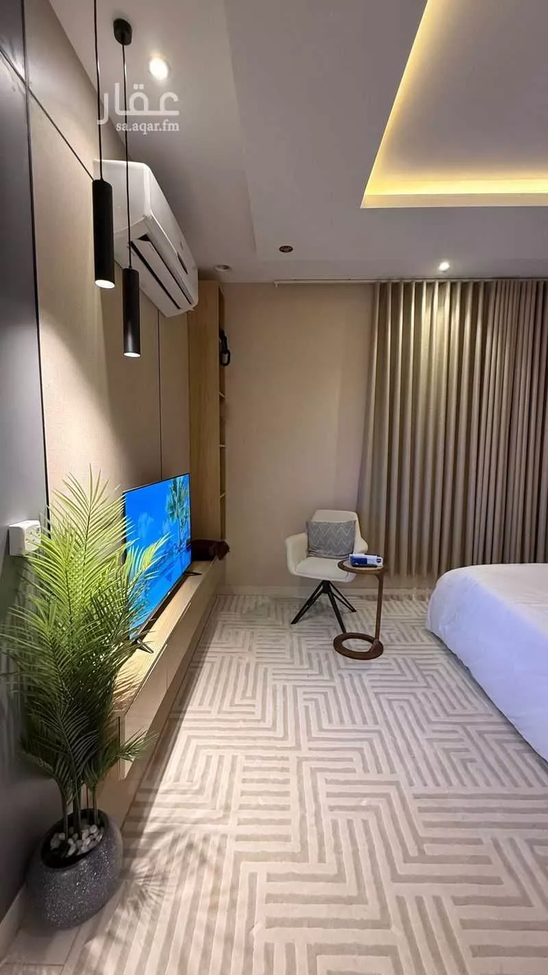 شقة 1 غرف في الملقا 17