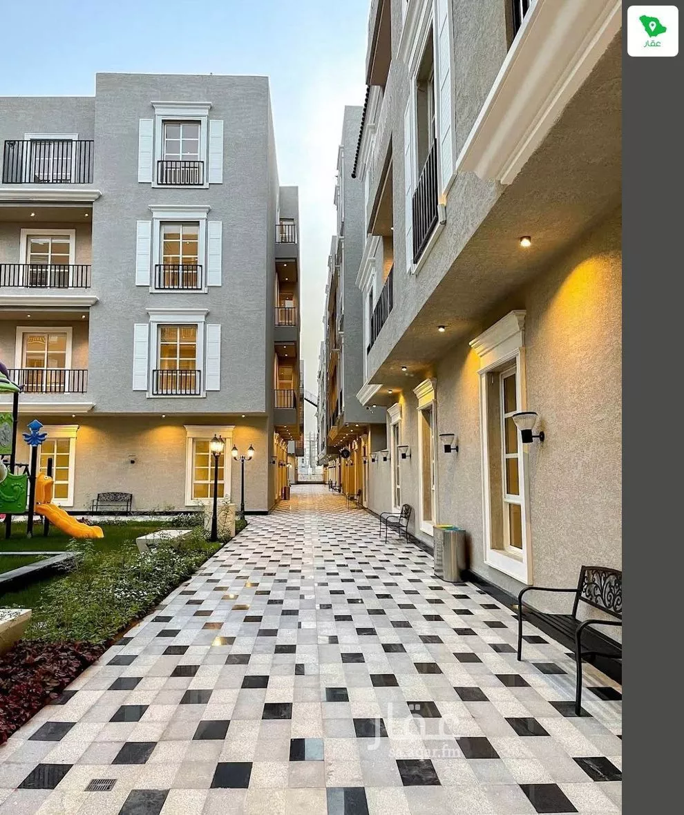 شقة 3 غرف في الملقا 4