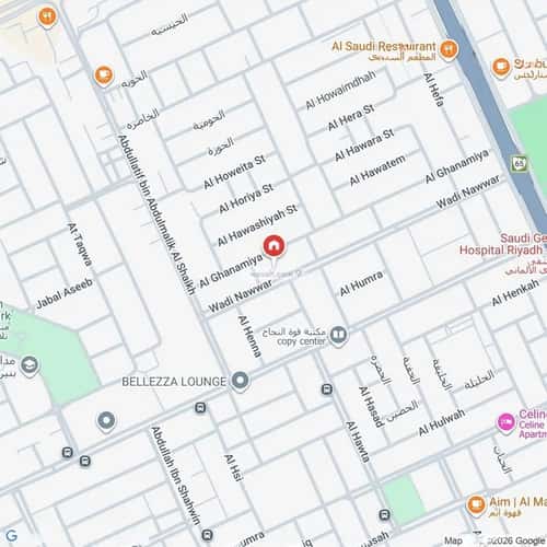 شقة 1 غرف في الملقا 3