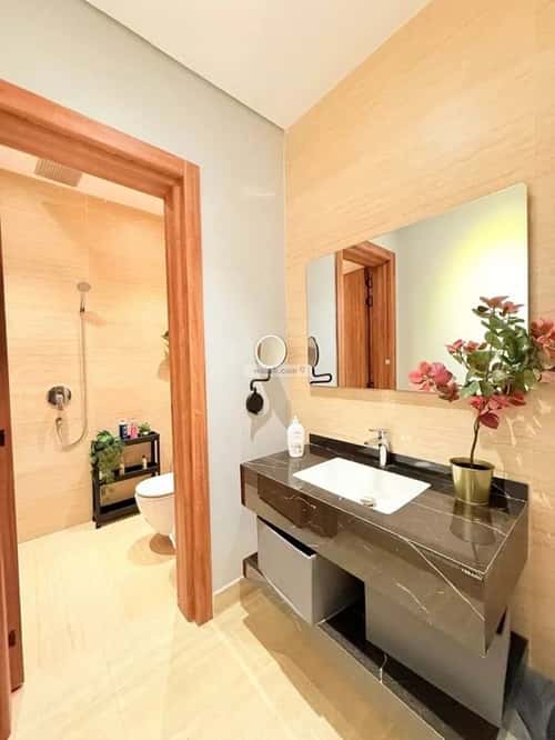 شقة 1 غرف في النرجس 4