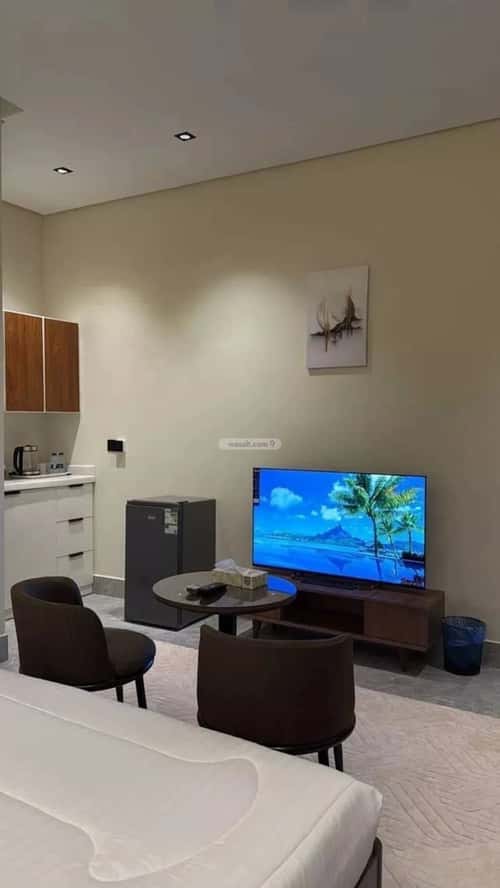 شقة 1 غرف في النرجس 4