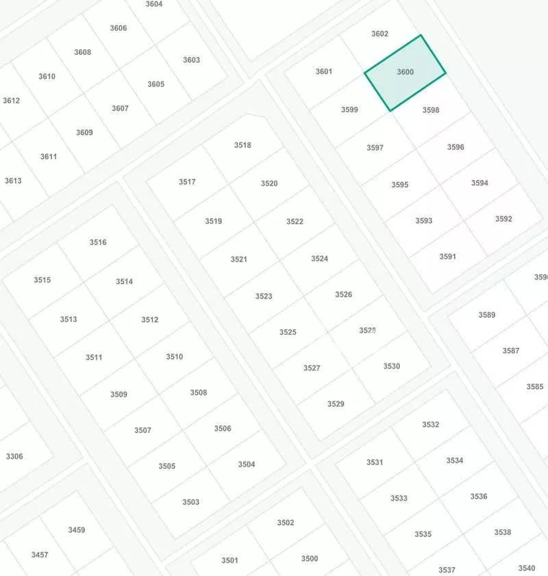 أرض 425 م² في عريض 2