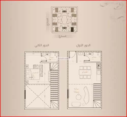 شقة 2 غرف في الروضة 14