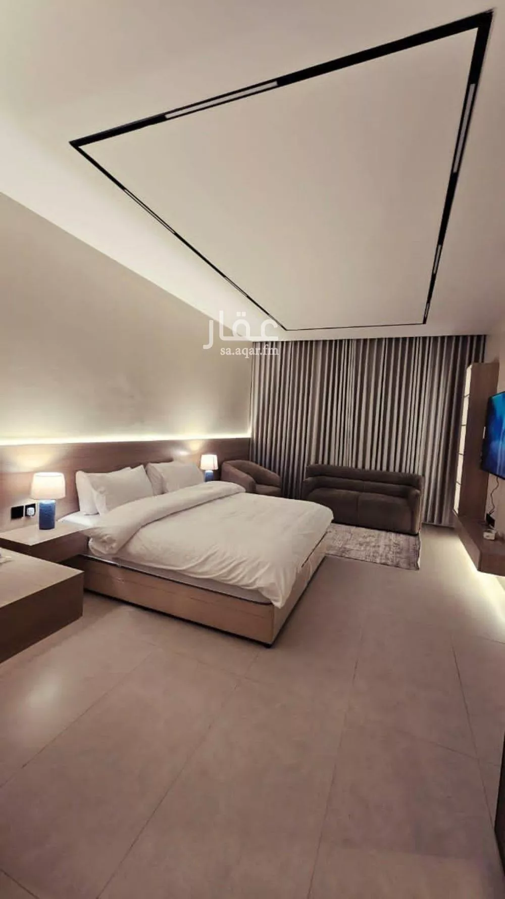 شقة 1 غرف في العقيق 24