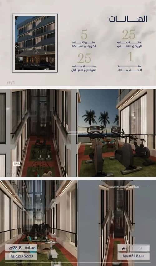 شقة 3 غرف في النعيم 3