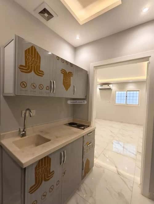 شقة 1 غرف في العقيق 3