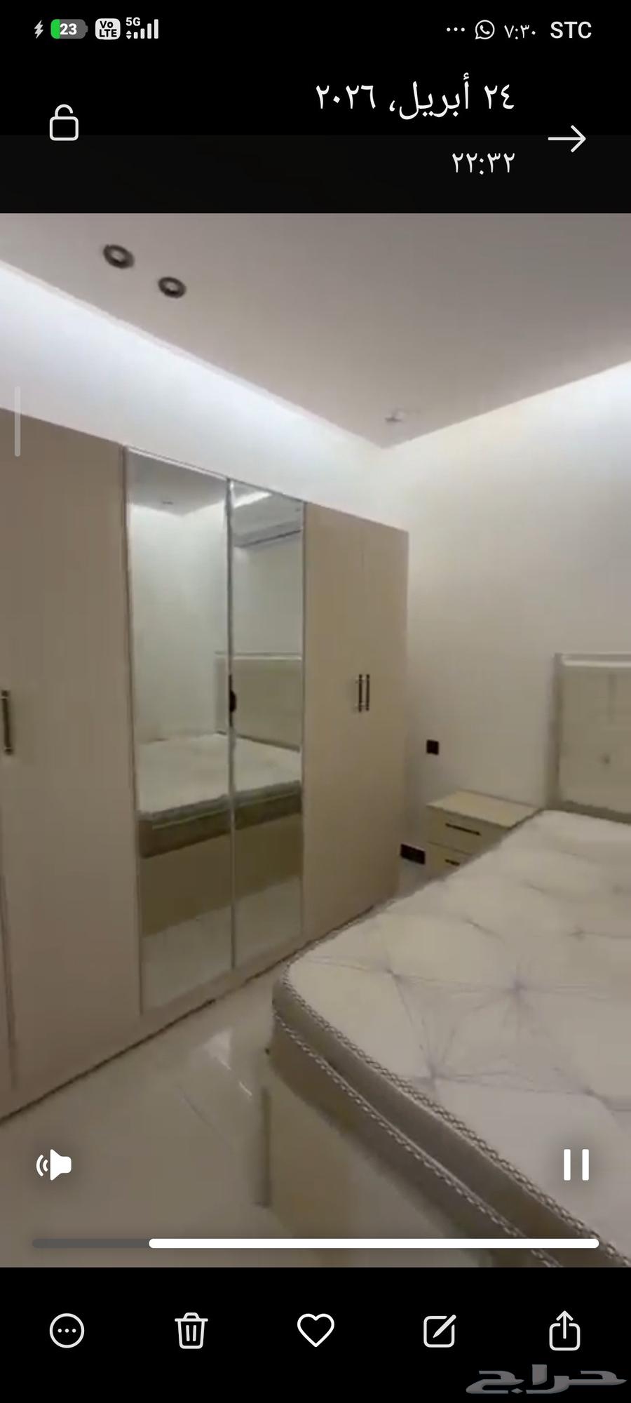 شقة 1 غرف في الرمال 6